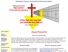 Tablet Screenshot of prisonnet.org